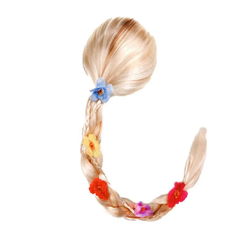 Rapunzel Dress for Girls Kids Summer Tangled Costumes Fancy Princess Dress Children Birthday Carnival Halloween Party Clothes