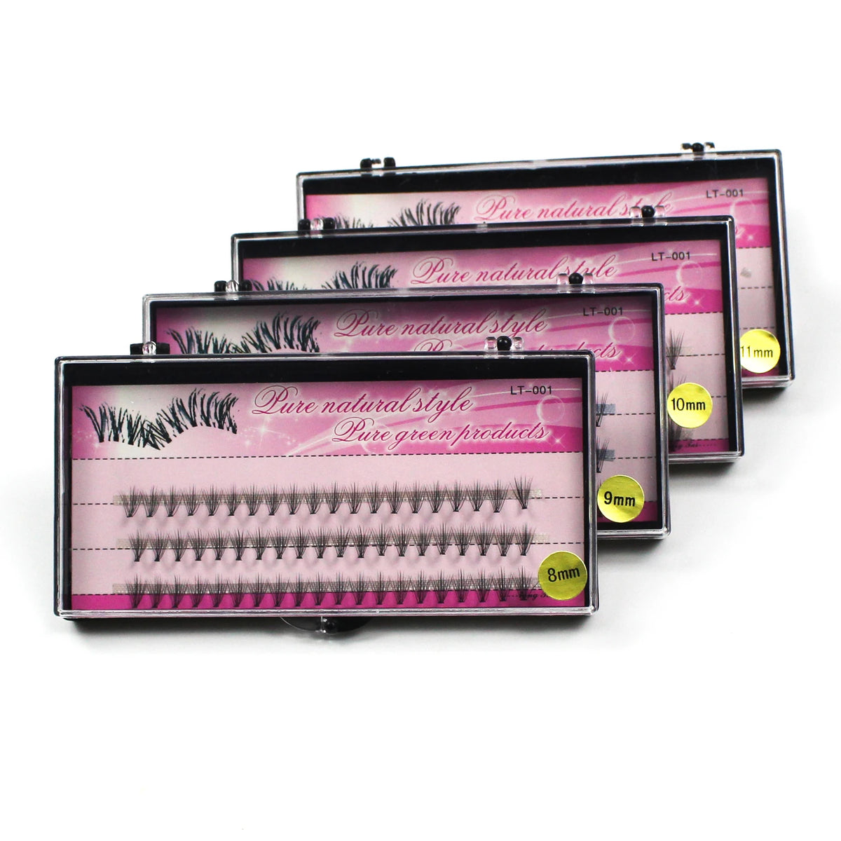 60pcs Individual Cluster EyeLashes Professional Makeup Grafting Fake False Eyelashes for eyelash extensions false eyelashes tabs