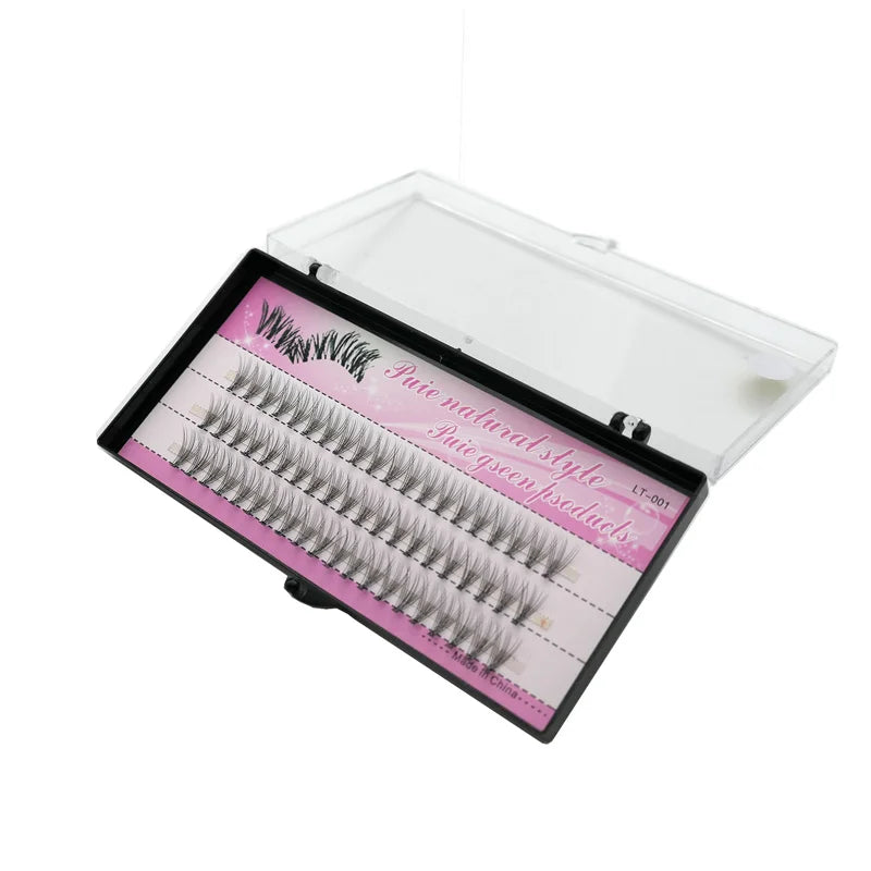 60pcs Individual Cluster EyeLashes Professional Makeup Grafting Fake False Eyelashes for eyelash extensions false eyelashes tabs