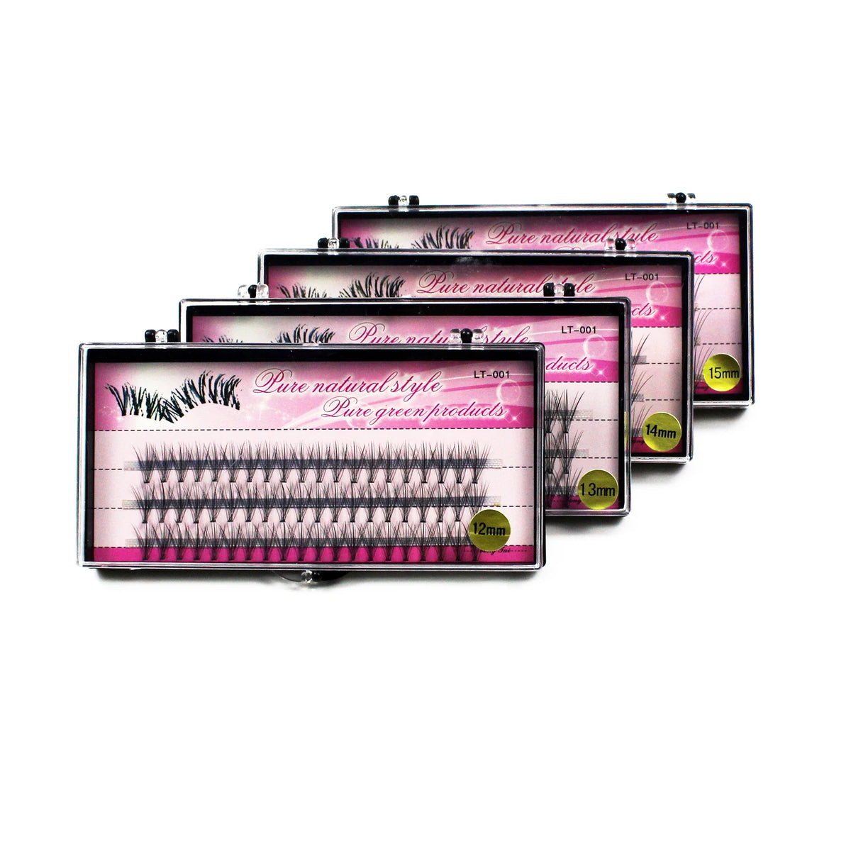 60pcs Individual Cluster EyeLashes Professional Makeup Grafting Fake False Eyelashes for eyelash extensions false eyelashes tabs