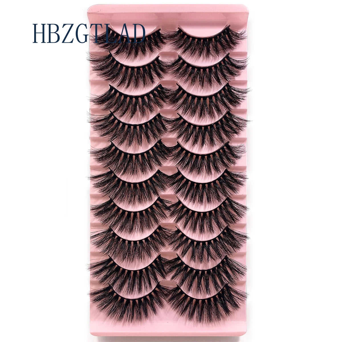 NEW 10 Pairs 100% Real Fake Mink Eyelashes 3D Natural False Eyelashes 3D Mink Lashes Soft Eyelash Extension Makeup Kit Cilios H1