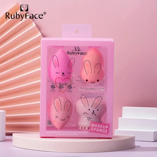 Gift Box  Latex Free Makeup Sponge Blender Egg Makeup Powder Puff Beauty  Cosmetics Puff Makeup Egg