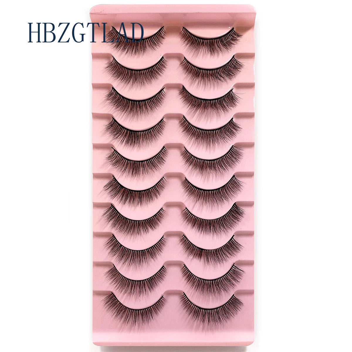 NEW 10 Pairs 100% Real Fake Mink Eyelashes 3D Natural False Eyelashes 3D Mink Lashes Soft Eyelash Extension Makeup Kit Cilios H1