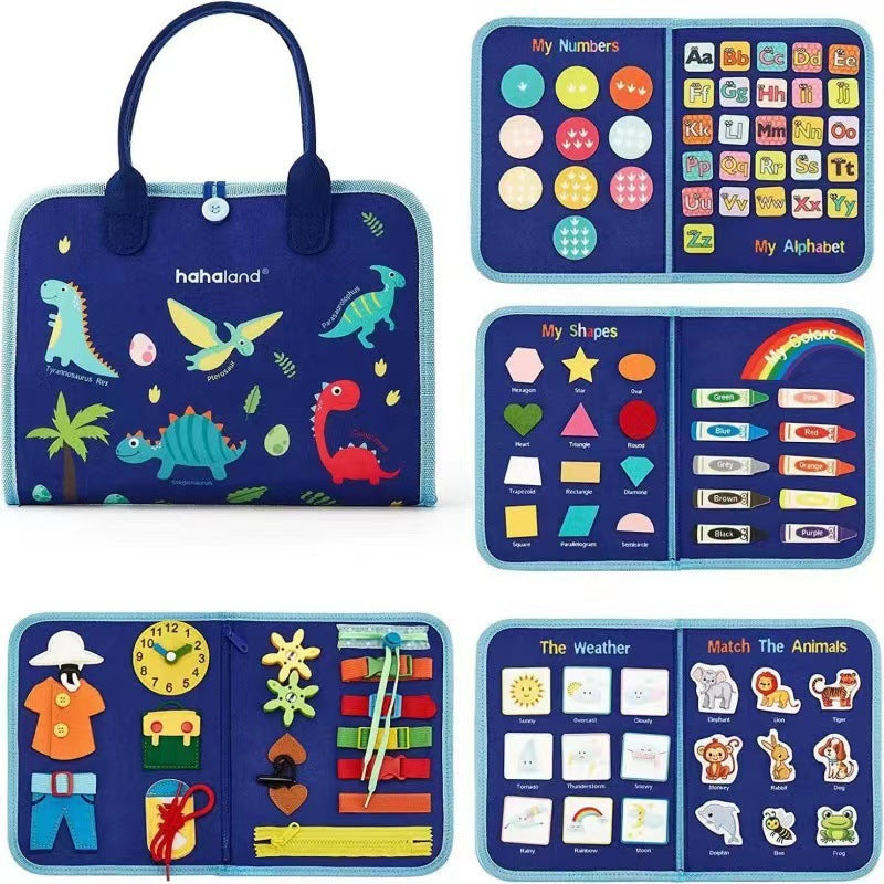 Felt Learning Board Children's Educational Early Education Board DIY Teaching Aids Infant Toys Busy Board Busy Board DIY
