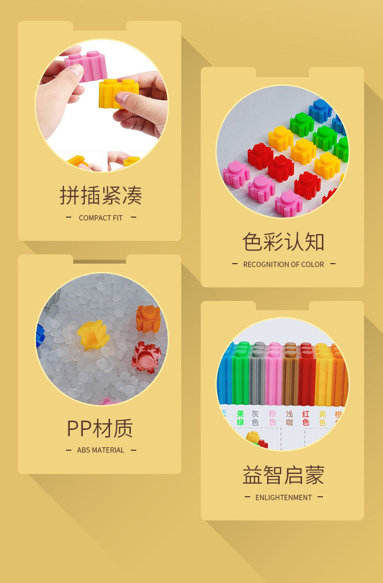 Compatible with Lego violent Bear series particle building blocks cartoon puzzle boys and girls stitching toys children gift wholesale
