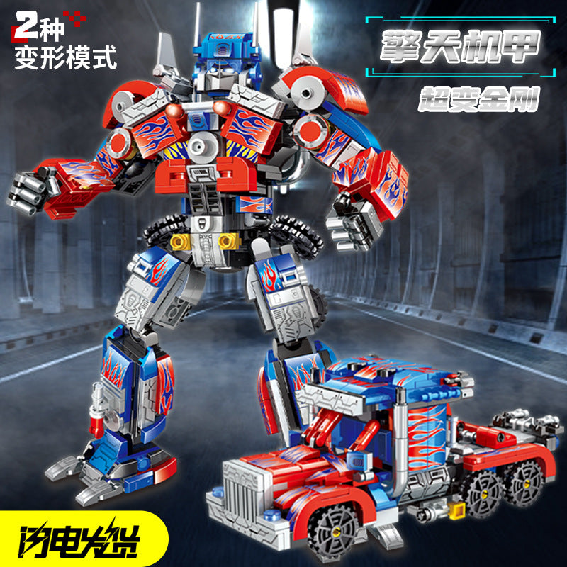 Compatible Lego bricks military tank armored car fighter puzzle assembled boys children's toys gift wholesale