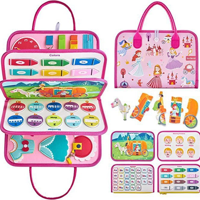 Felt Learning Board Children's Educational Early Education Board DIY Teaching Aids Infant Toys Busy Board Busy Board DIY