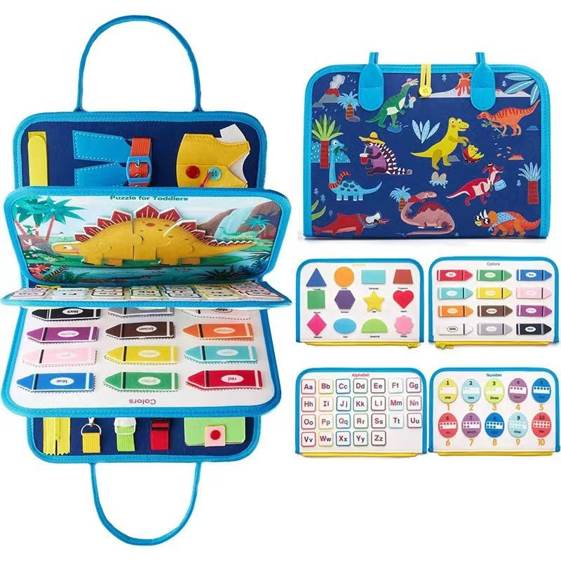 Felt Learning Board Children's Educational Early Education Board DIY Teaching Aids Infant Toys Busy Board Busy Board DIY