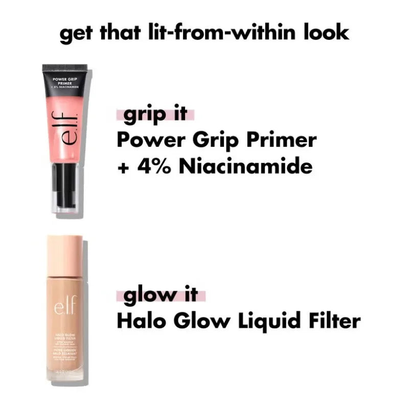 ELF Skincare Products Pre Makeup Gel Gel Green Primer 75ml Exfoliate Clean Pores Makeup Setting Spray Liquid Foundation Fair 0.5