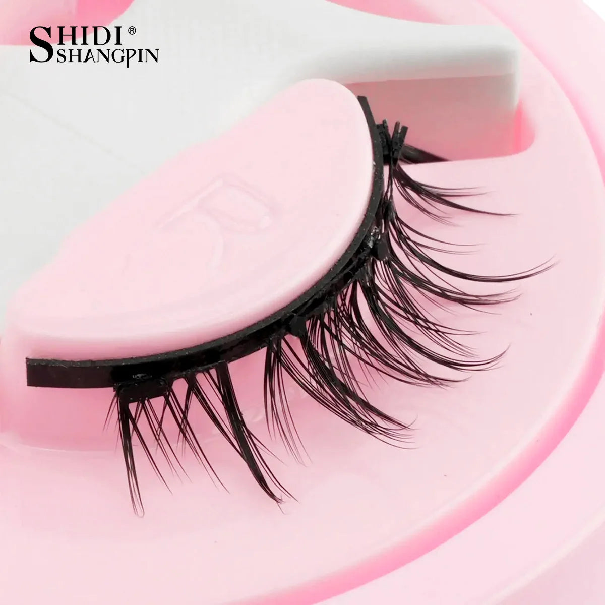 Magnetic Eyelashes No Glue Needed Reusable Natural Look 3D Faux Mink Lashes Easy Apply Magnetic Lashes Set for Eye Makeup Tool
