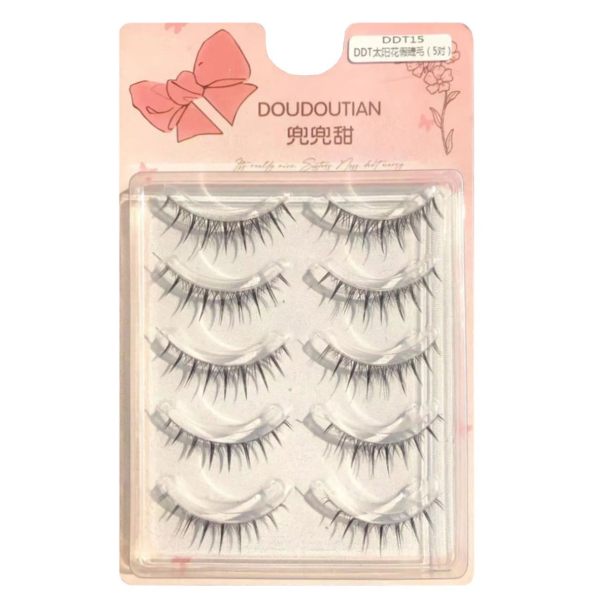 One-Piece Long Strip False Eyelashes Spicy Girl DIY Cosplay Wispy Strip Eyelashes Makeup Tool