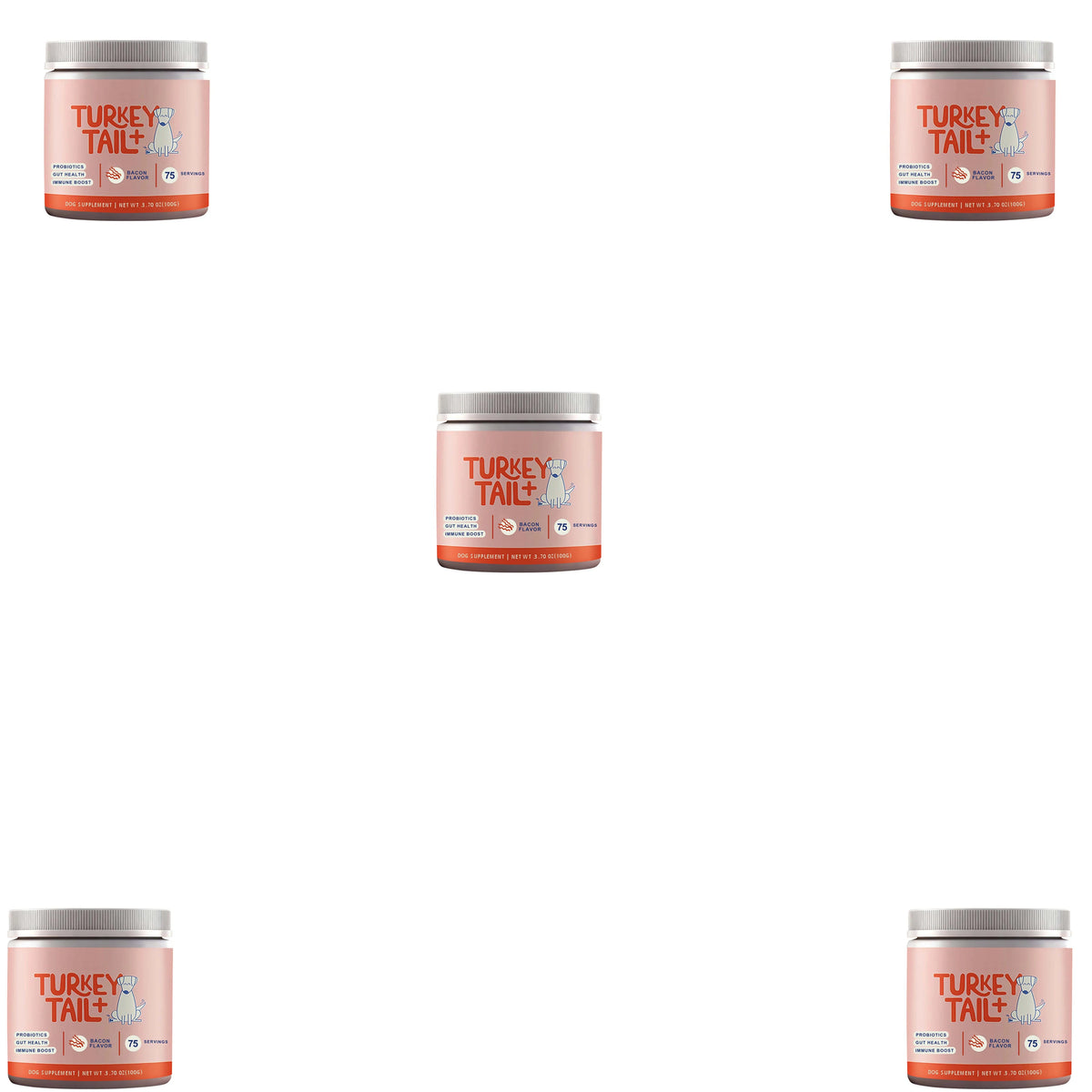Pet Probiotic Supplement with Mild Safe Ingredients, Gently Nourishes Dogs for Physical Comfort, Daily Care Product for Canines
