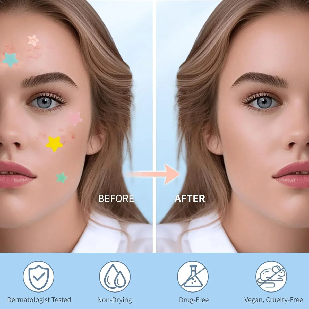 New Pimple Patch Acne Invisible Acne Removal Skin Care Stickers Concealer Face Spot Beauty Makeup Tools