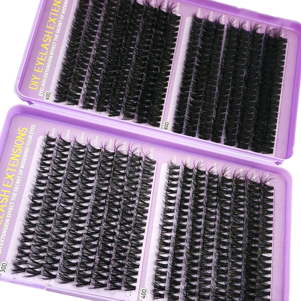 640pcs eyelash book single cluster false eyelashes 32rows 30P-200P Makeup Tools Faux Cils8-18mm dramatic eyelashe Mixed Tray ﻿
