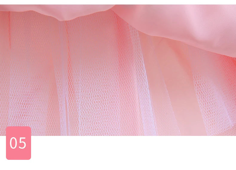 Little Girls Spider Print Dress Kids Sequins Tulle Frocks Children Halloween Theme Party Costume Summer Birthday Surprise Gift