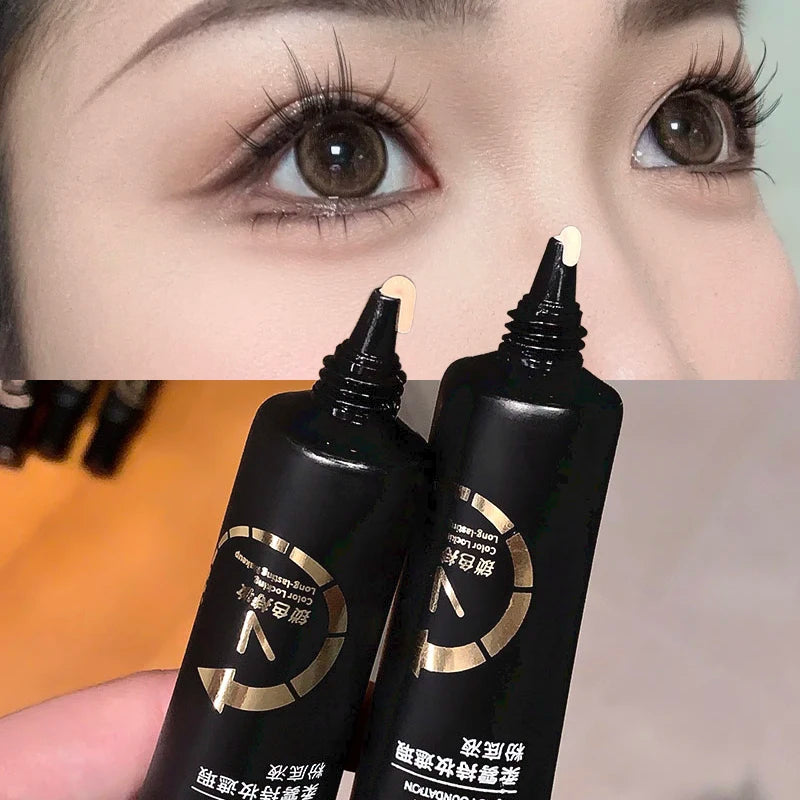 White Liquid Foundation for Halloween Goth Makeup Waterproof Full Coverage White Foundation Cosplay High Concealer Face Paint