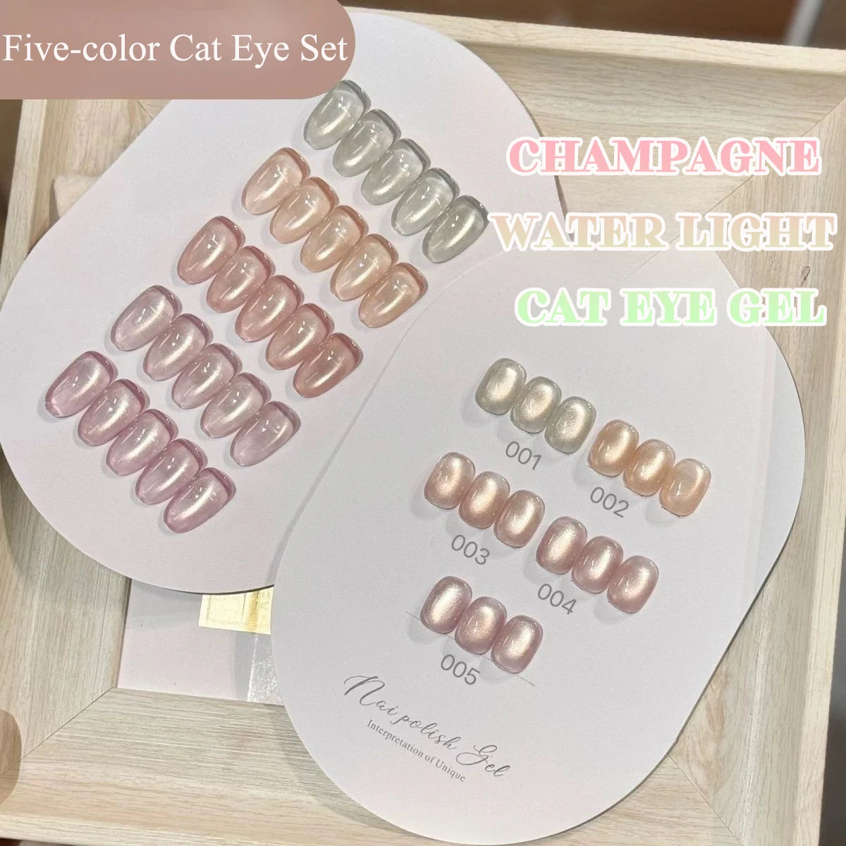 WS 10ml 6-Color Silver Water Light Cat Magnetic Gel Nail Polish Nail Supplies Vernis Semi Permanent Gel for Fall Winter Nails