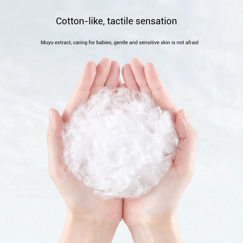 Soft Cotton Disposable Thick Face Towel - Dry Makeup Removing Cleanser Towelettes For Skin Care