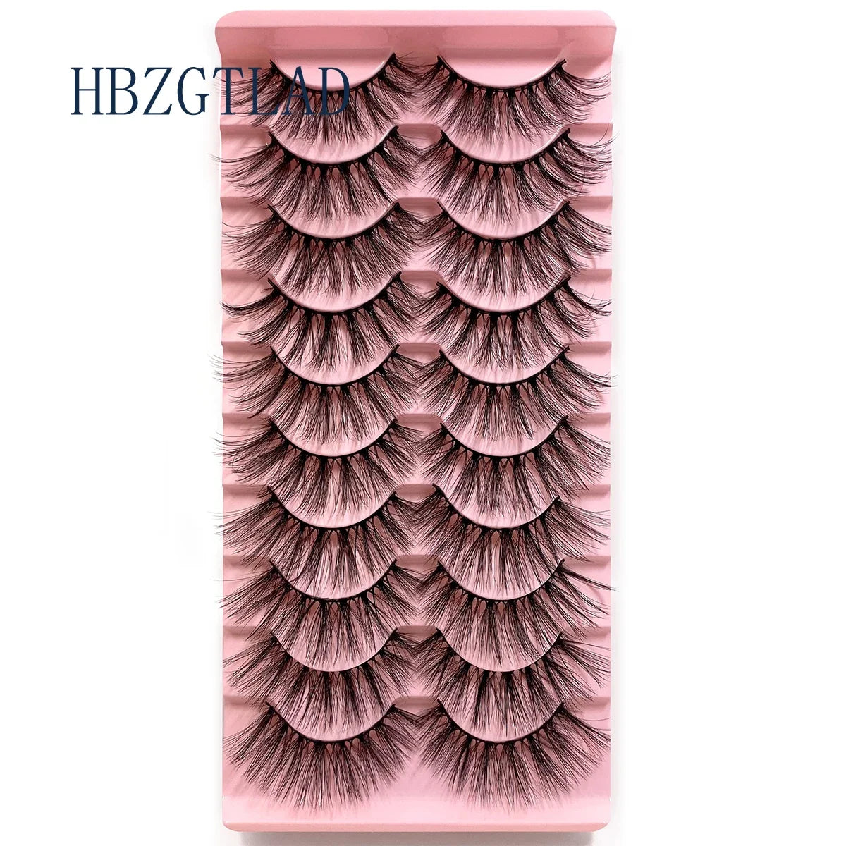 NEW 10 Pairs 100% Real Fake Mink Eyelashes 3D Natural False Eyelashes 3D Mink Lashes Soft Eyelash Extension Makeup Kit Cilios H1