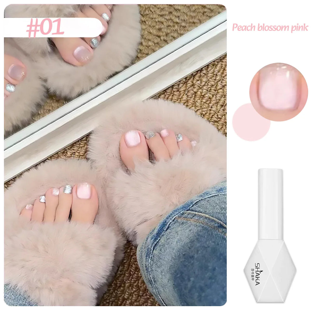 WS 10ml 6-Color Silver Water Light Cat Magnetic Gel Nail Polish Nail Supplies Vernis Semi Permanent Gel for Fall Winter Nails