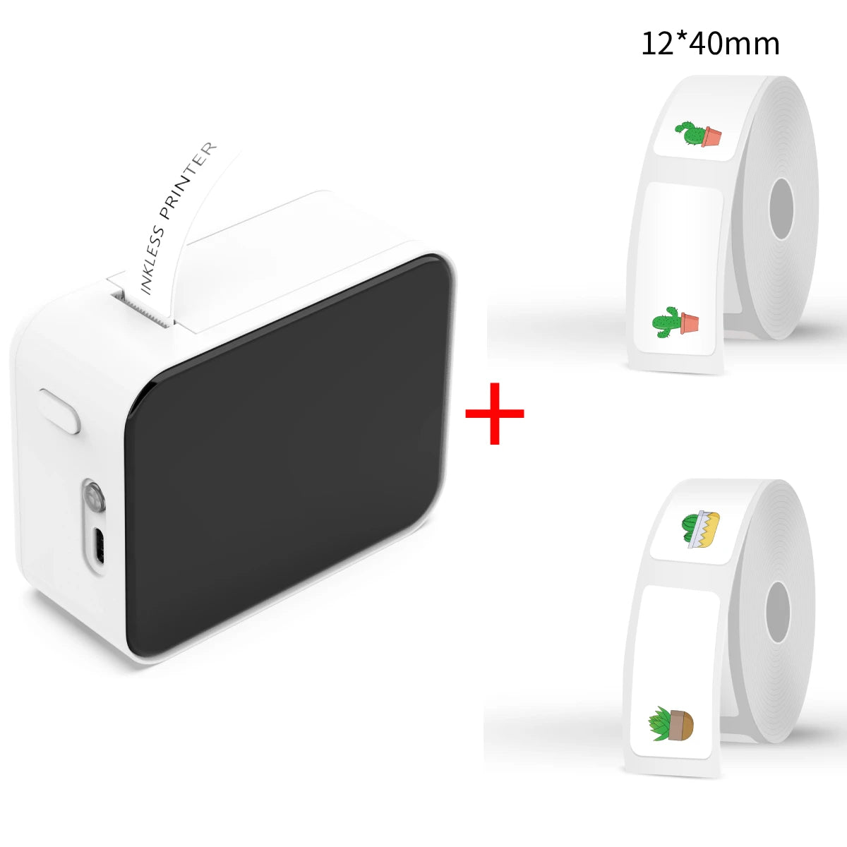 Marklife Thermal Label Printer P15 Mini Protable Bluetooth Wireless Label Printer For Office Kitchen School To Gift/Diy Creative