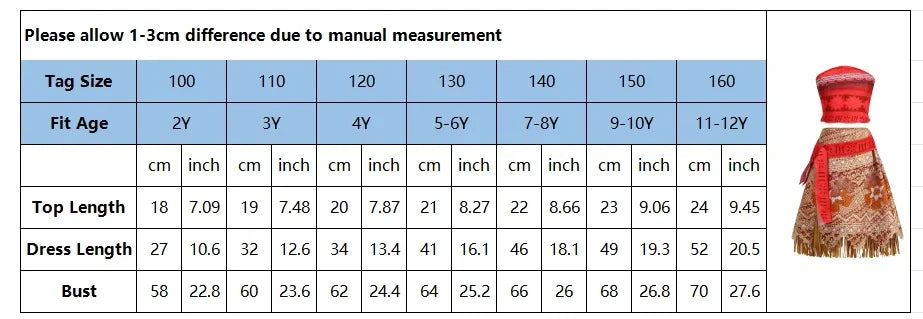 New Movie Moano 2 Dress Girl Halloween Cosplay Costume Carnival Party Princess Children Ocean Adventure Vaiana Dress