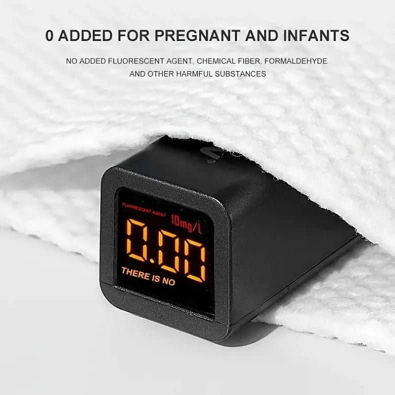 Soft Cotton Disposable Thick Face Towel - Dry Makeup Removing Cleanser Towelettes For Skin Care