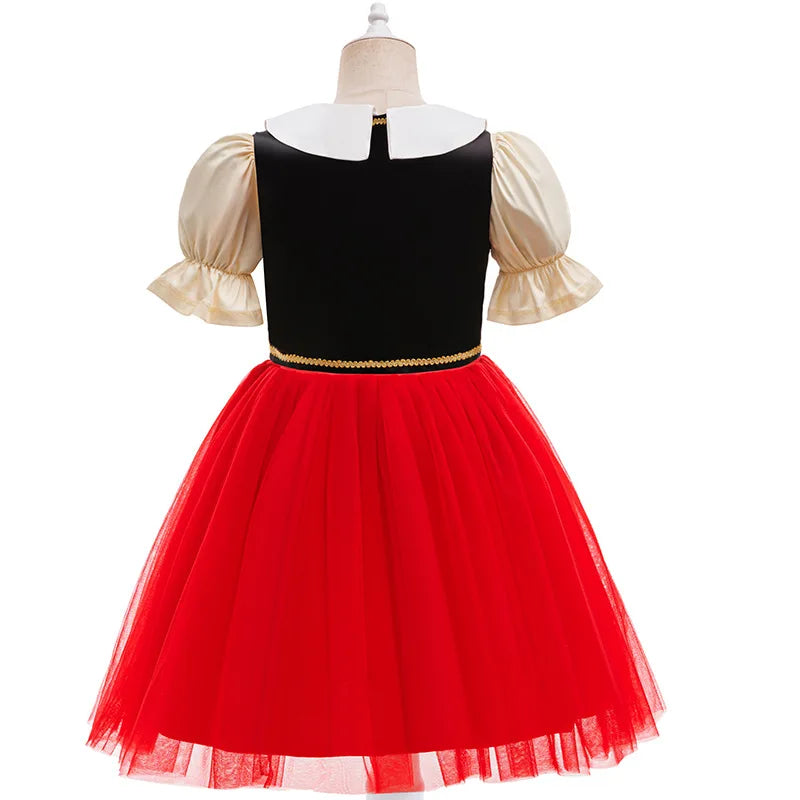 Pinocchio Costume for Boy Girl Classic Fairy Tale Cosplay Set with Hat Long Nose Gloves Fairy Tale Party Outfit for Halloween
