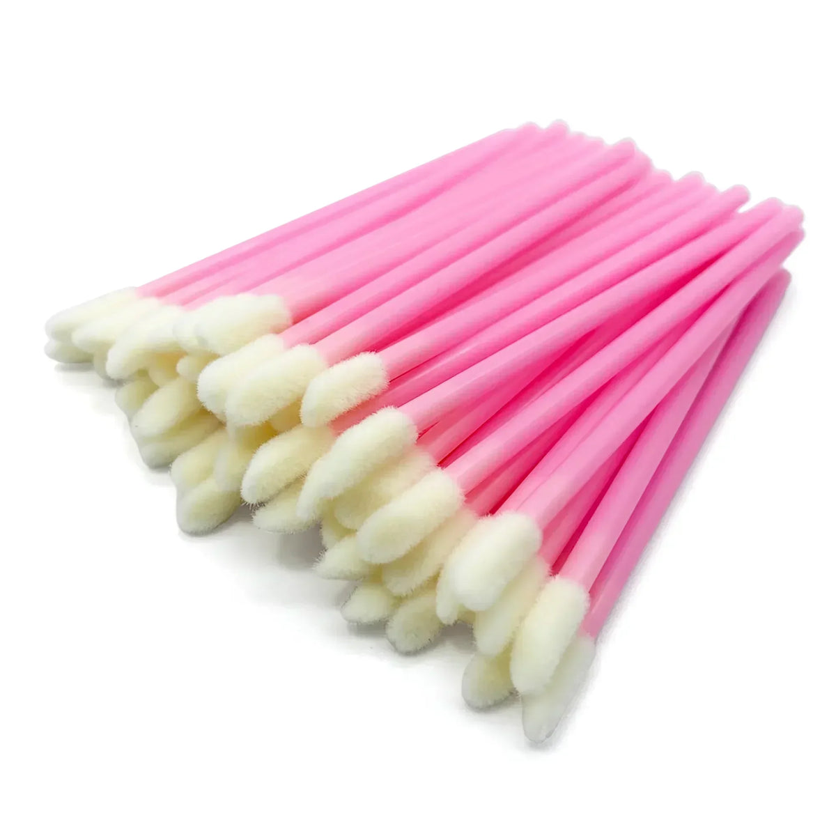 50pcs Disposable Lip Brushes Eyelash Applicator Mascara Wands Brush Lipstickers Wands  Makeup Tools EyelashExtension Supplies
