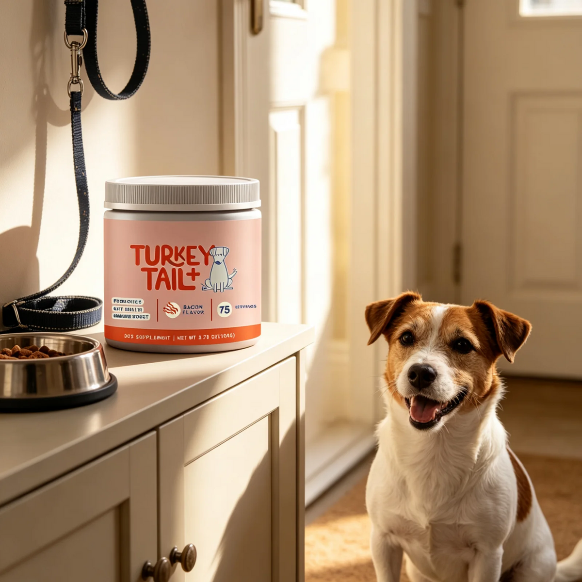 Dog Probiotic Powder Supplement Improve Appetite Promote Gastrointestinal Peristalsis Mild Pet Gut Health Support Particle 100g