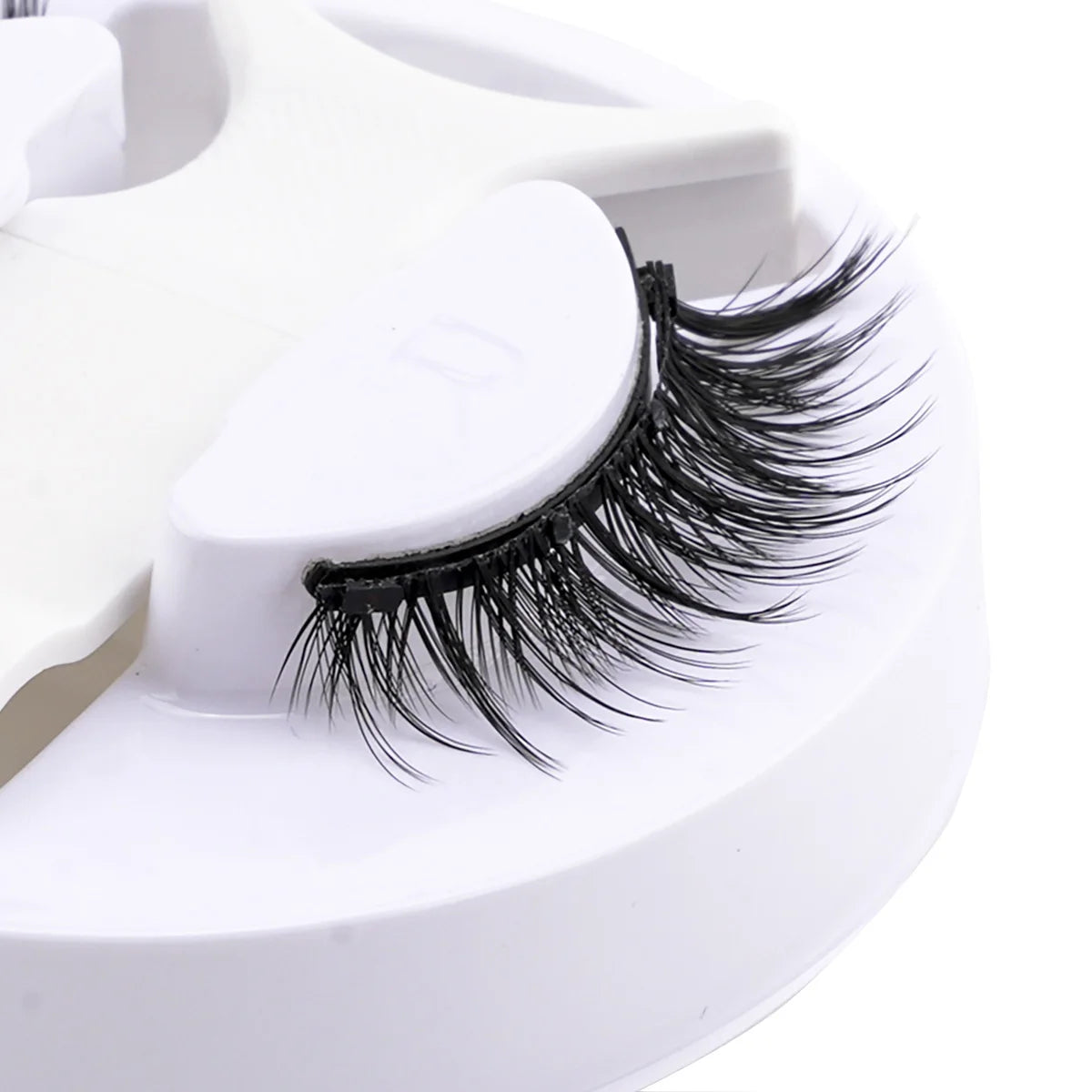 Magnetic Eyelashes No Glue Needed Reusable Natural Look 3D Faux Mink Lashes Easy Apply Magnetic Lashes Set for Eye Makeup Tool