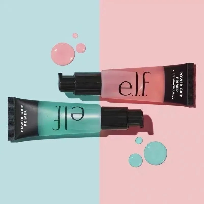 ELF Skincare Products Pre Makeup Gel Gel Green Primer 75ml Exfoliate Clean Pores Makeup Setting Spray Liquid Foundation Fair 0.5