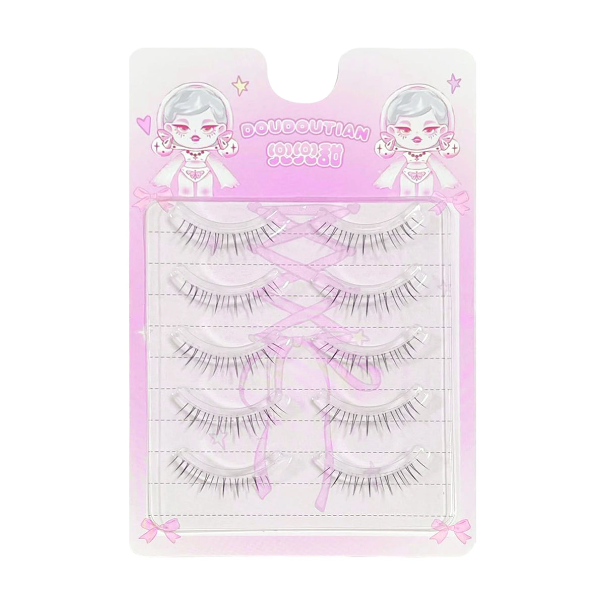 One-Piece Long Strip False Eyelashes Spicy Girl DIY Cosplay Wispy Strip Eyelashes Makeup Tool