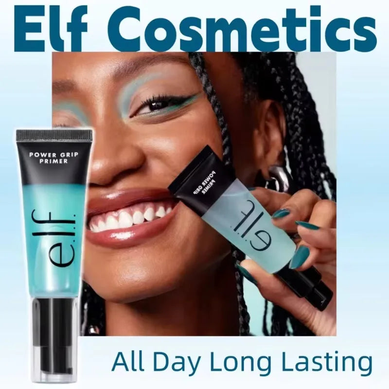 ELF Skincare Products Pre Makeup Gel Gel Green Primer 75ml Exfoliate Clean Pores Makeup Setting Spray Liquid Foundation Fair 0.5