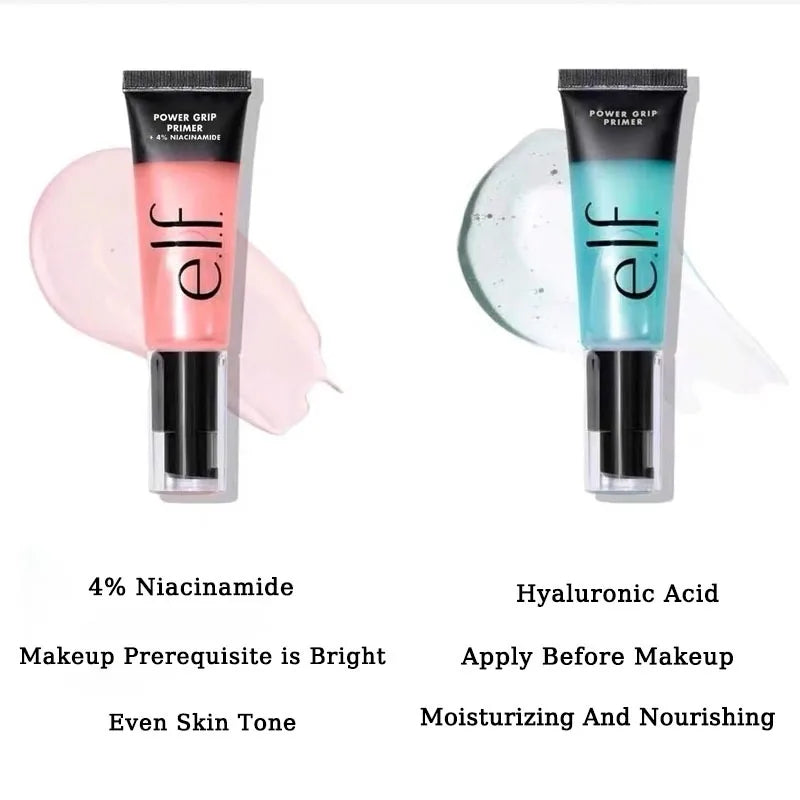ELF Skincare Products Pre Makeup Gel Gel Green Primer 75ml Exfoliate Clean Pores Makeup Setting Spray Liquid Foundation Fair 0.5