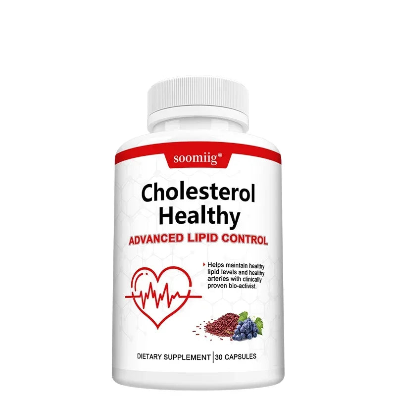 Cholesterol Health Supplement | Supports Healthy Lipid Levels, Heart & Circulatory Wellness, Antioxidant & Metabolism Support