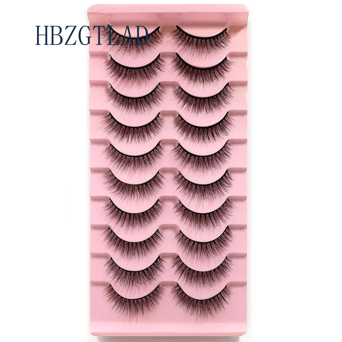NEW 10 Pairs 100% Real Fake Mink Eyelashes 3D Natural False Eyelashes 3D Mink Lashes Soft Eyelash Extension Makeup Kit Cilios H1