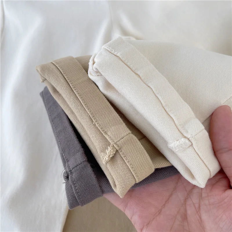 Spring Boys Casual Pants 2-8 Years Old Children Harem Pants Summer Girls Loose Solid Color Sport Trousers Kids Fashion Clothes
