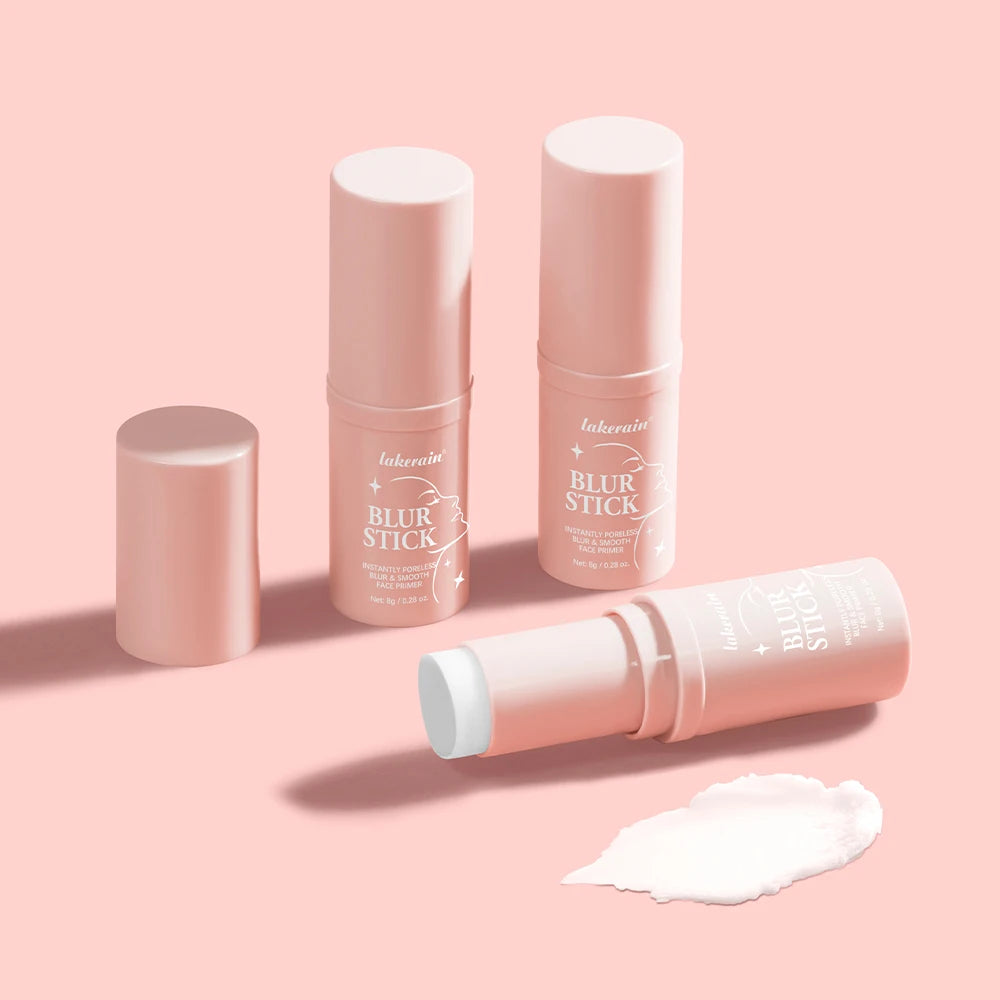 Blur Stick Instant Pore Eraser Primer Makeup Long-Lasting Oil Control Moisturizing Matte Finish Blur Pores Makeup