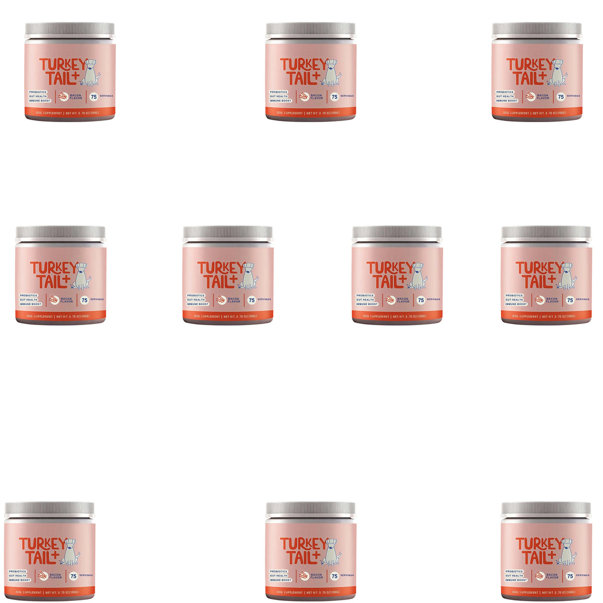 Pet Probiotic Supplement with Mild Safe Ingredients, Gently Nourishes Dogs for Physical Comfort, Daily Care Product for Canines