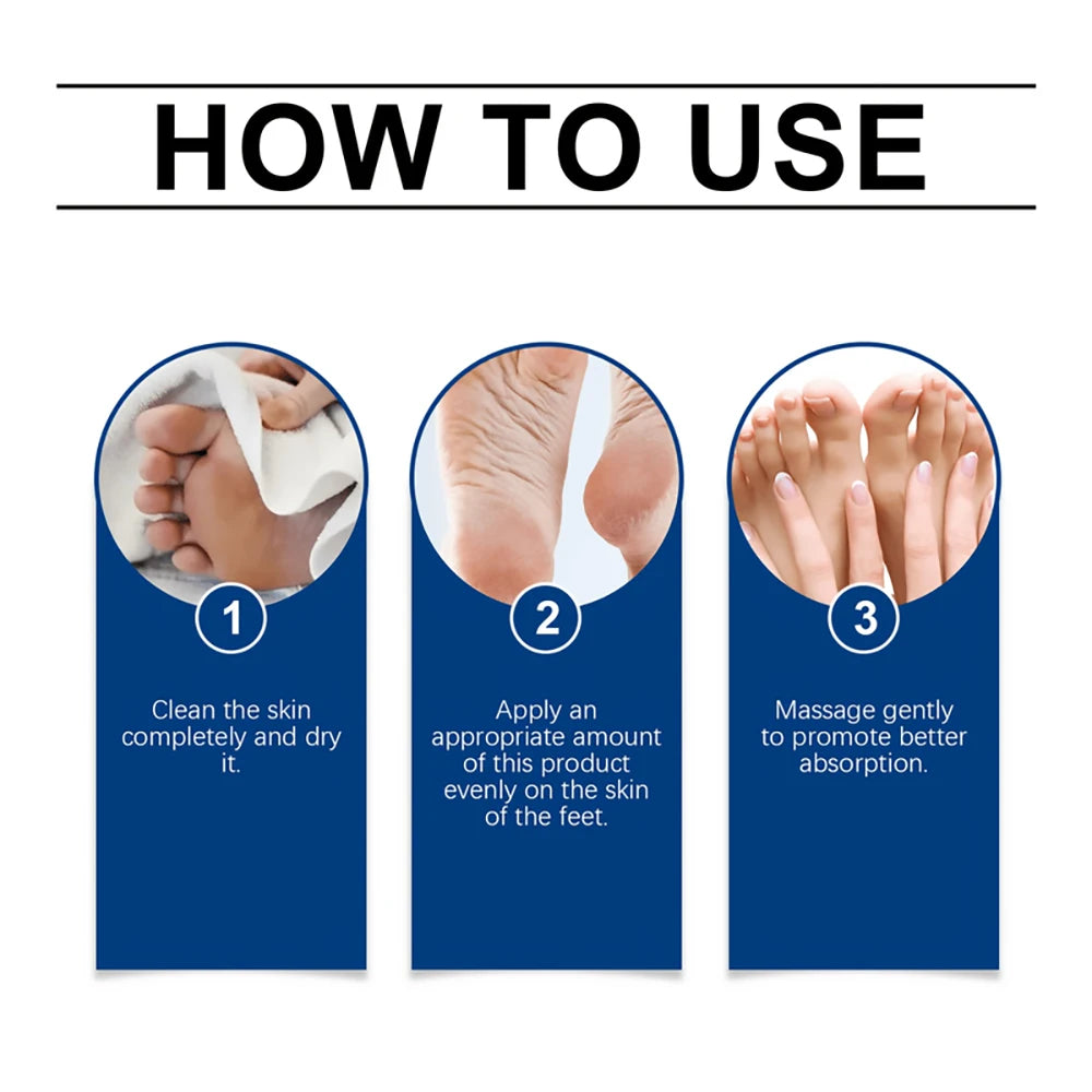Family Size Autumn and Winter Uric Moisturize Smooth Skin Care, Fast Absorption Dry and Cracked Heel Treatment Removes Dead Skin