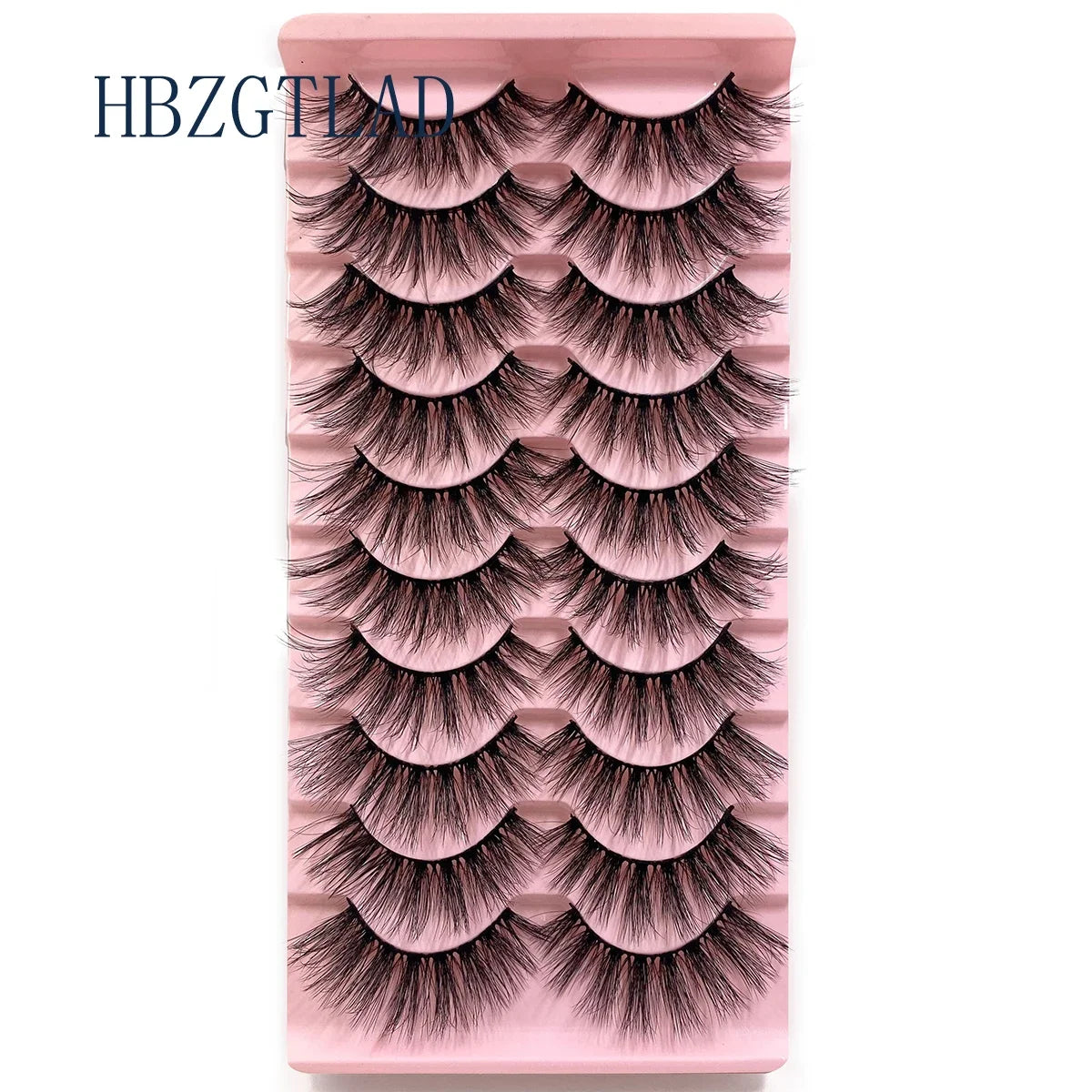NEW 10 Pairs 100% Real Fake Mink Eyelashes 3D Natural False Eyelashes 3D Mink Lashes Soft Eyelash Extension Makeup Kit Cilios H1
