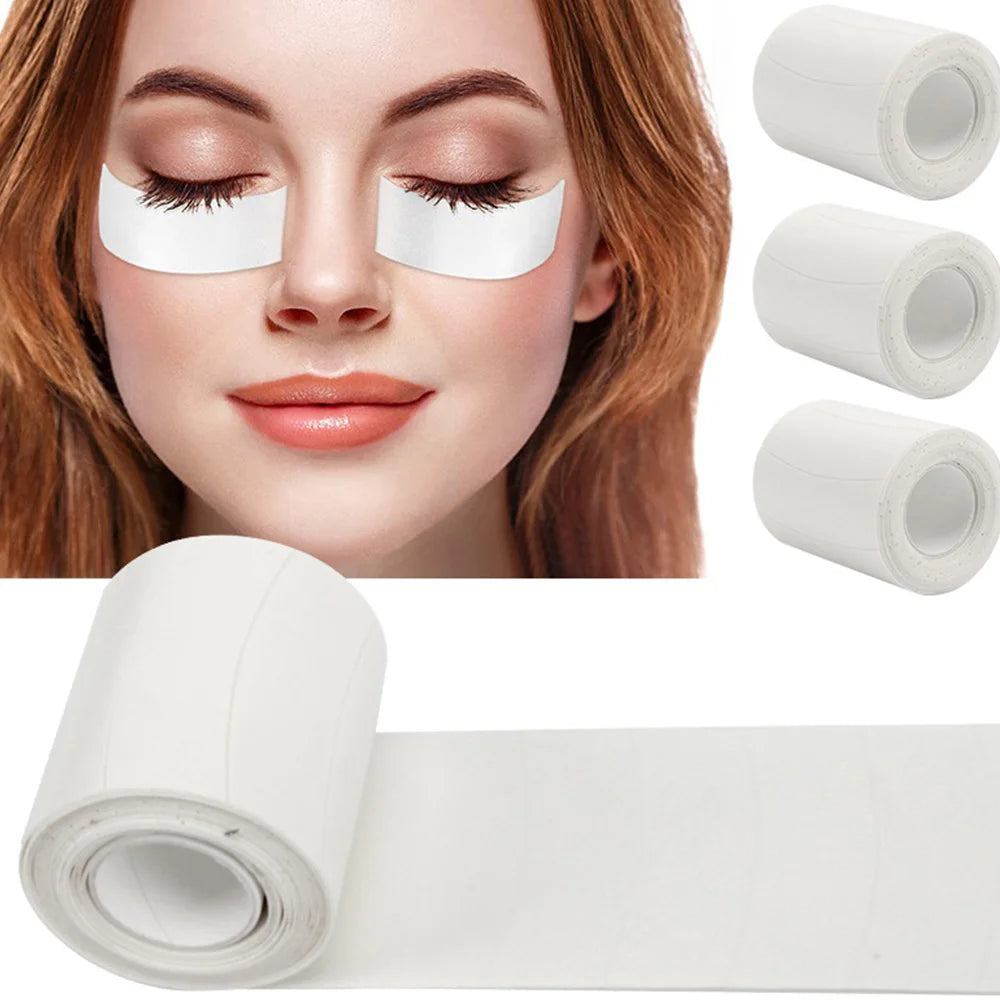 110Pcs/Roll Micro Eye Tape Pads Under Eyelash Extension Foam Patch Grafting Eyelashes Eyepads Non-woven Stickers Makeup Tool