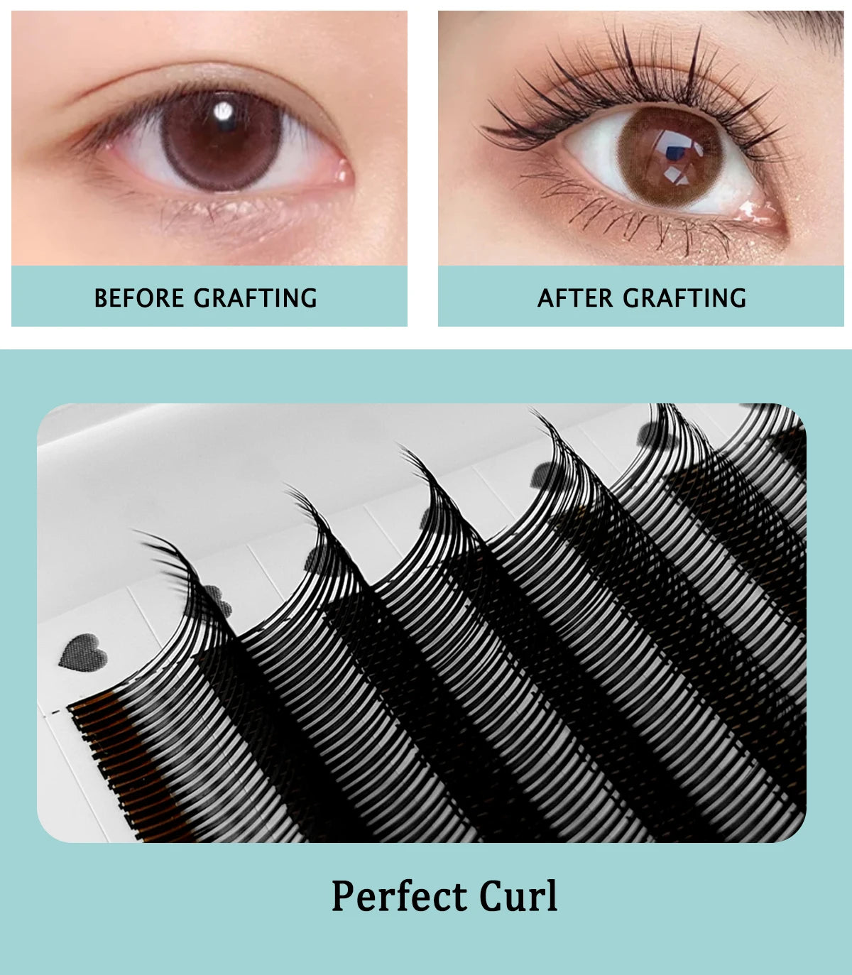 CoMango Wispy Sense Super Soft 5D Flora Fairy Lashes Extension Natural Korean Makeup False Eyelashes Silk Mink Cluster Lashes