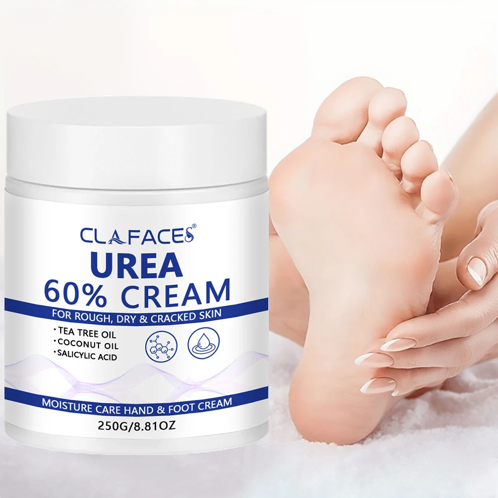 Family Size Autumn and Winter Uric Moisturize Smooth Skin Care, Fast Absorption Dry and Cracked Heel Treatment Removes Dead Skin