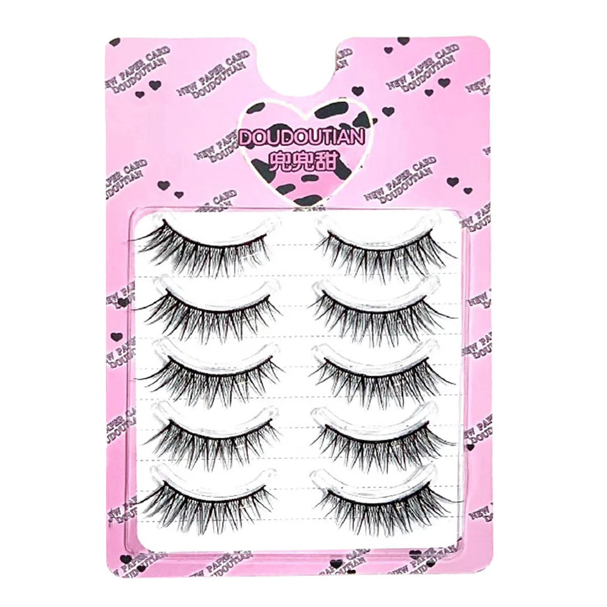 One-Piece Long Strip False Eyelashes Spicy Girl DIY Cosplay Wispy Strip Eyelashes Makeup Tool