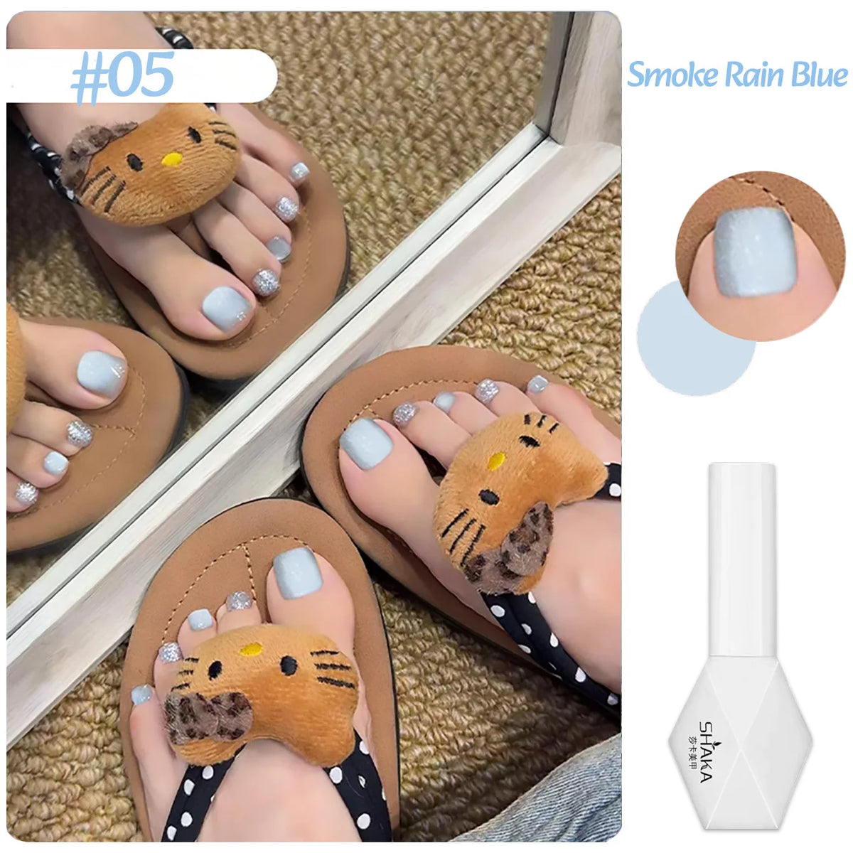 WS 10ml 6-Color Silver Water Light Cat Magnetic Gel Nail Polish Nail Supplies Vernis Semi Permanent Gel for Fall Winter Nails