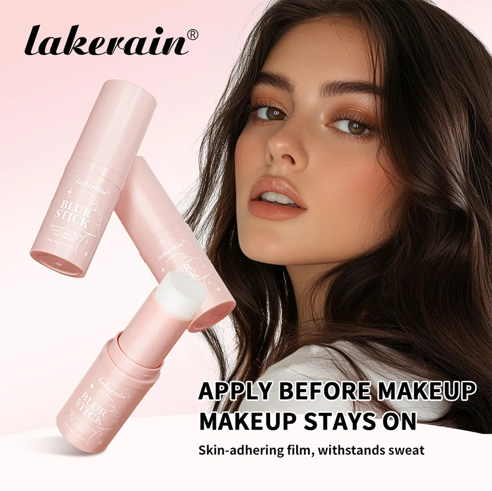 Blur Stick Instant Pore Eraser Primer Makeup Long-Lasting Oil Control Moisturizing Matte Finish Blur Pores Makeup