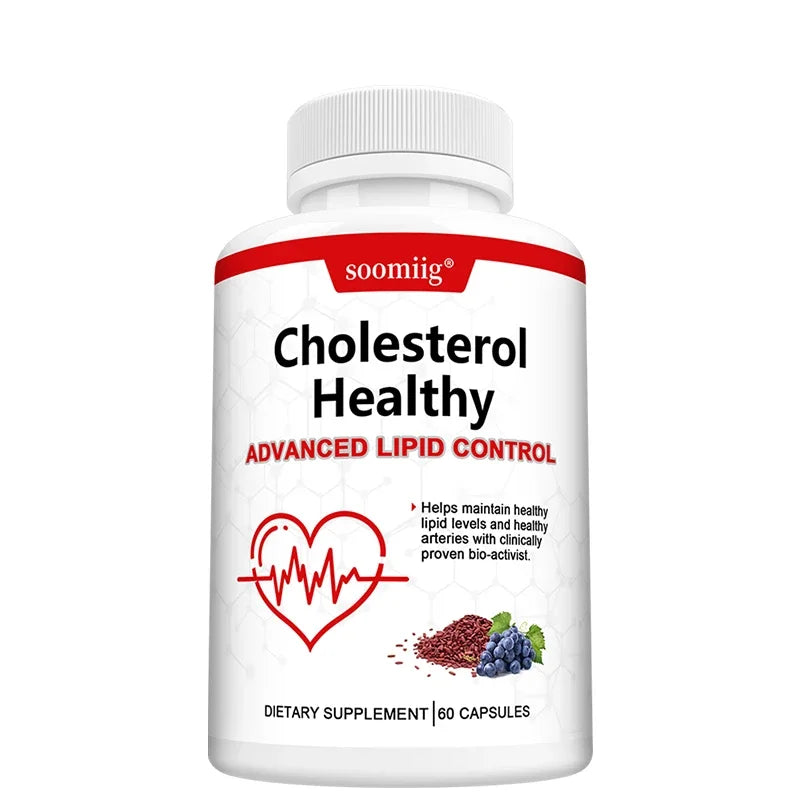 Cholesterol Health Supplement | Supports Healthy Lipid Levels, Heart & Circulatory Wellness, Antioxidant & Metabolism Support