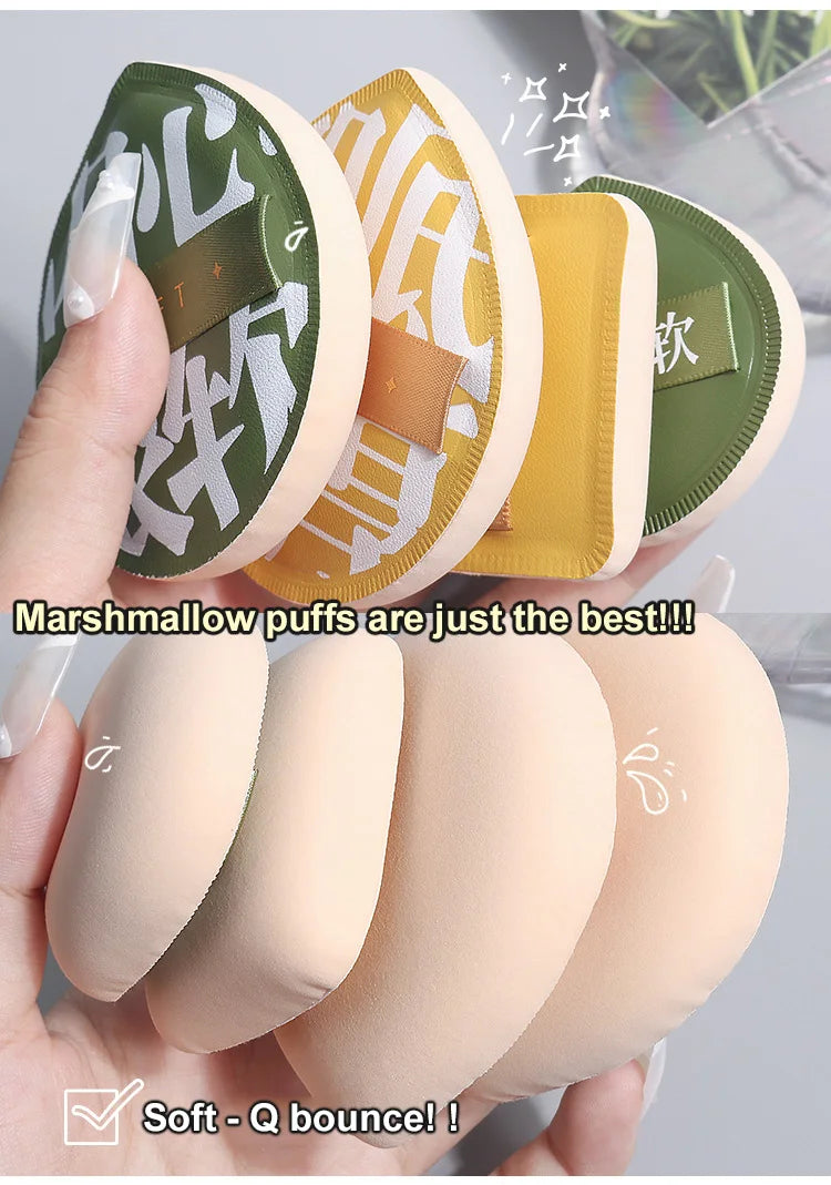 Ultra-thick Makeup Sponge Puff Beauty Powder Sponge Foundation Professional Soft Face Cosmetic Puff Base Makeup Beauty Tools Set
